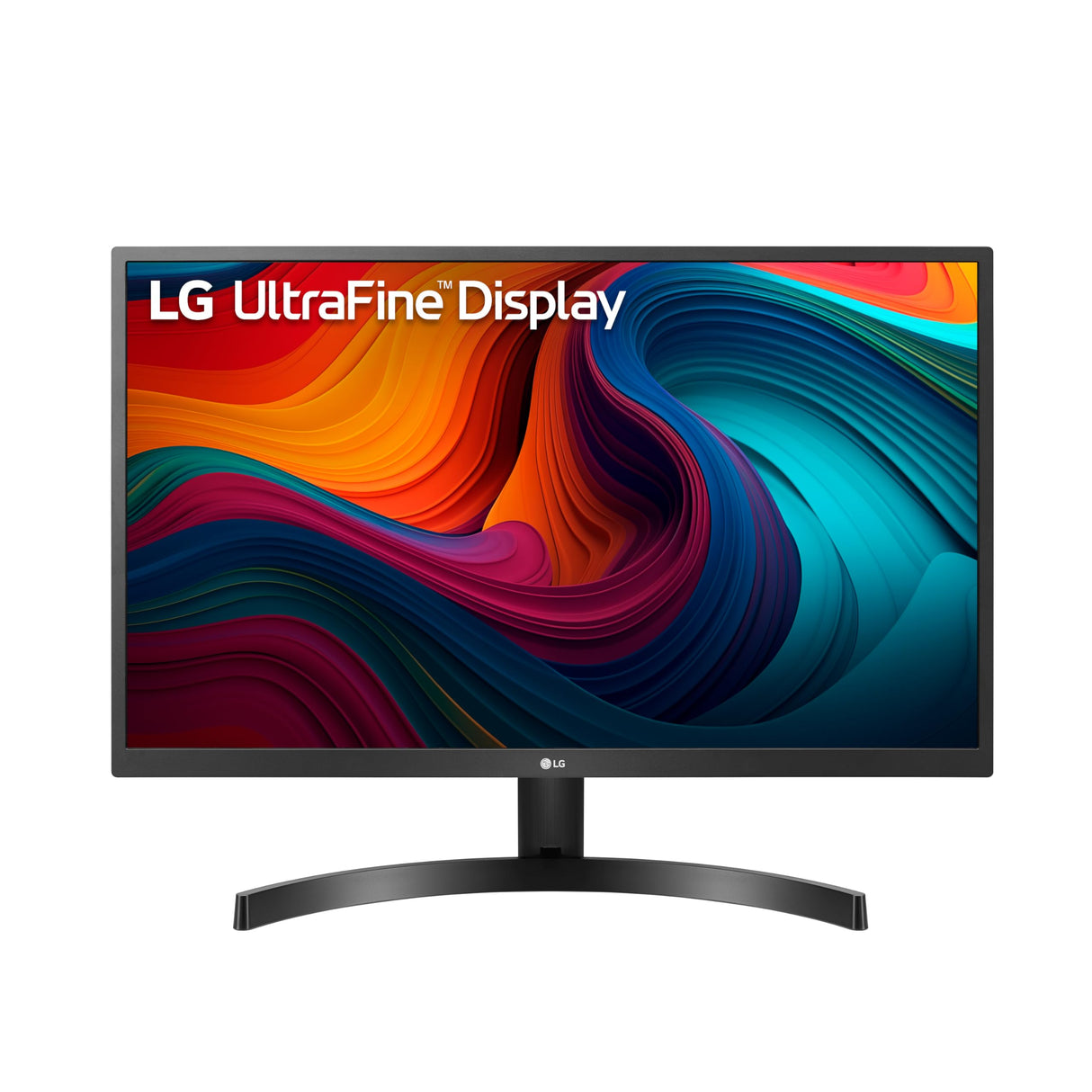 LG 27UK500-B Monitor 27” UltraFine (3840 x 2160) IPS Display, AMD FreeSync Technology, sRGB 98% Color Gamut, HDR 10, OnScreen Control, Wall Mountable - Black