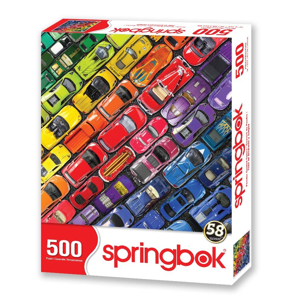 Springbok 500 Piece Jigsaw Puzzle Powder Coated Colors
