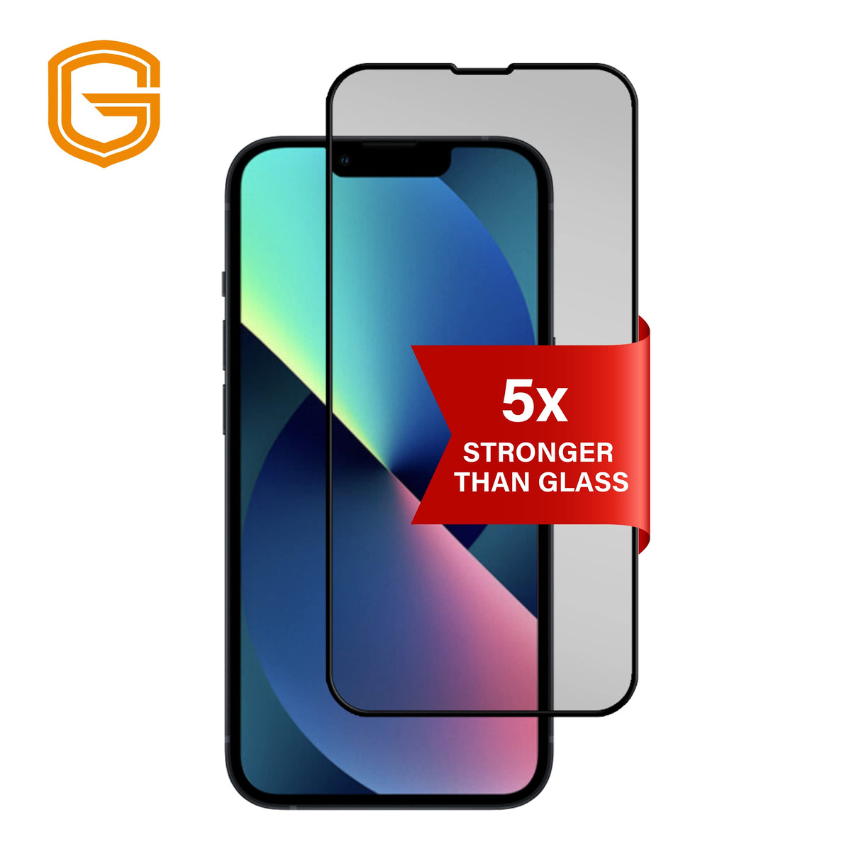 IPHONE 13 MINI GADGET GUARD FLEX CURVED FLEXIBLE SCREEN PROTECTOR - HYBRID GLASS