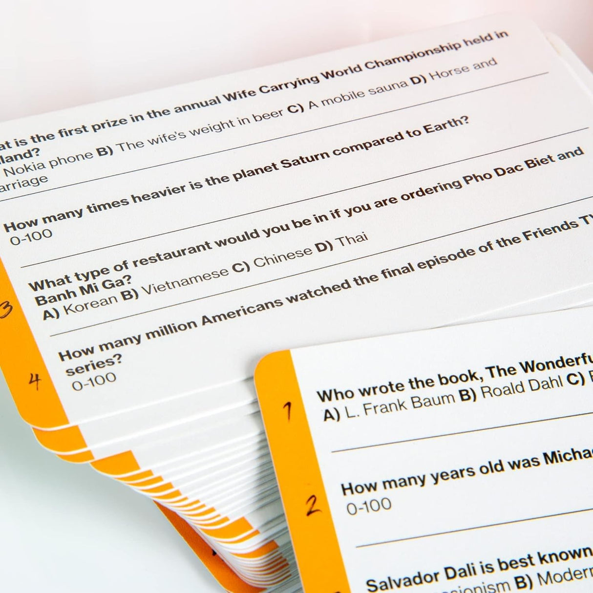 Marektoy Gulp Party Game | Fun Drinking Game Trivia Game for Adults and Teens | Ages 21+ | 1-4 Players | Average Playtime 15-60 Minutes