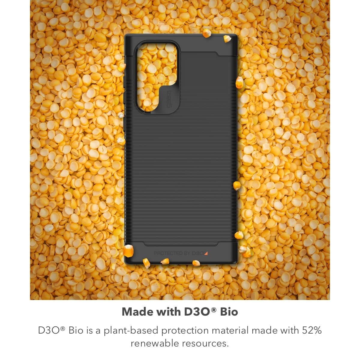 SAMSUNG GALAXY S22 ULTRA GEAR4 HAVANA CASE - BLACK