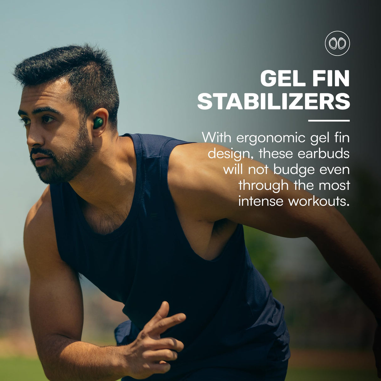 Raycon Fitness Bluetooth True Wireless Earbuds with Built in Mic 54 Hours of Battery IPX7 Waterproof and Charging Case with Talk, Text, and Play Bluetooth 5.2 Portable Sport (Electric Blue)