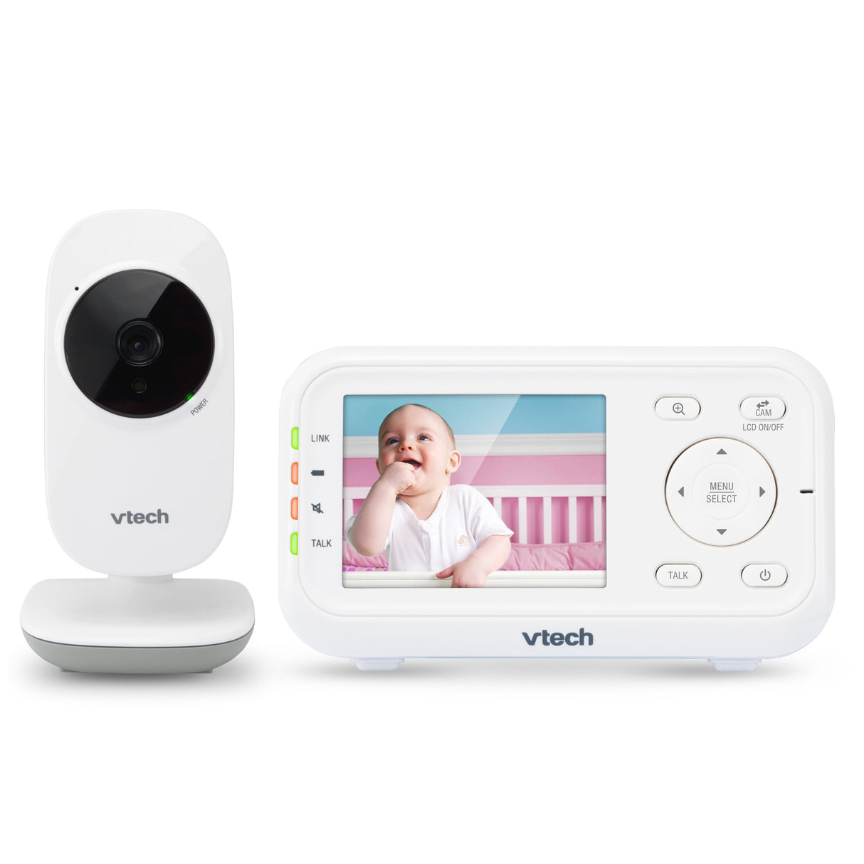 VTech VM3252 Baby Monitor, 2.8” Screen