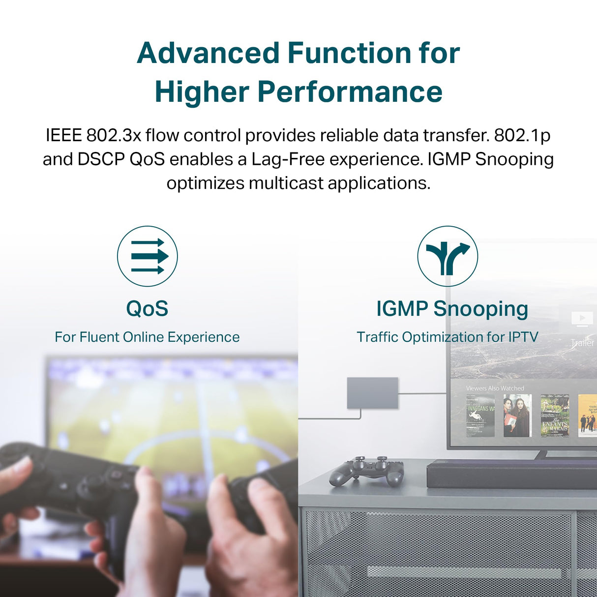 Used TP-Link TL-SG116E | 16 Port Gigabit Switch | Easy Smart Managed | Plug & Play | 3 Year Manufacturer Warranty | Desktop/Wall-Mount | Sturdy Metal w/ Shielded Ports | Support QoS, Vlan, IGMP and LAG