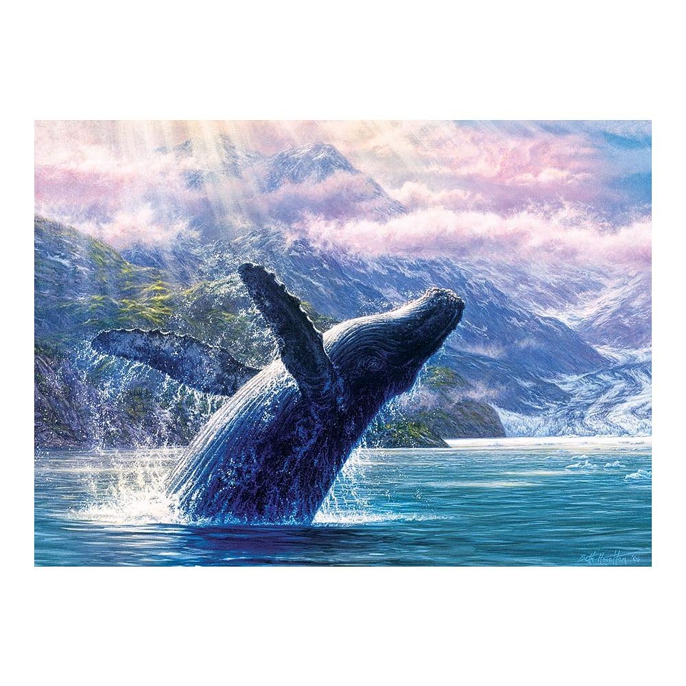 Cobble Hill 1000 Piece Puzzle - Leviathan of Glacier Bay - Sample Poster Included