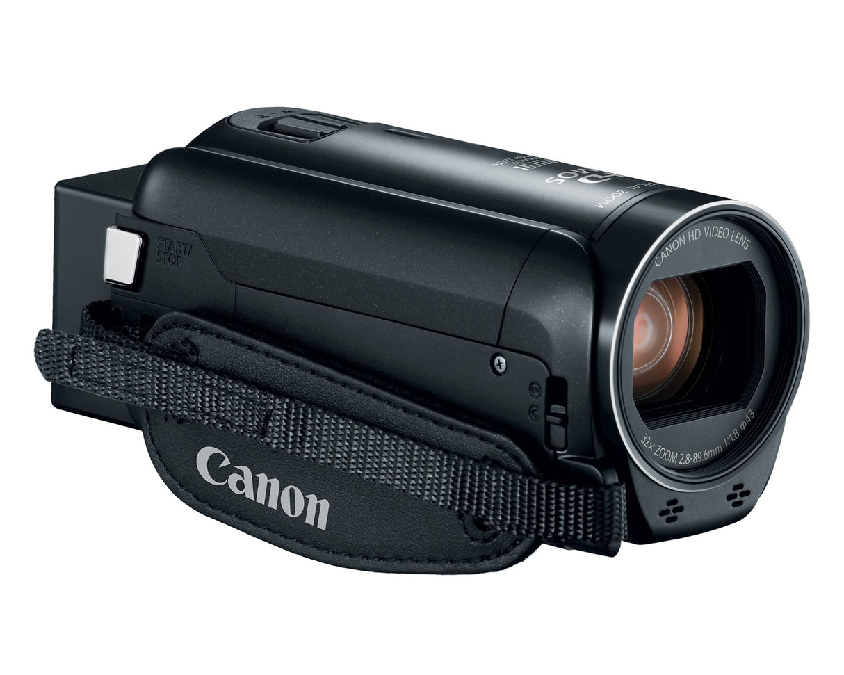 Used Canon VIXIA HF R800 Portable Video Camera Camcorder with Audio Input(Microphone), 3.0-Inch Touch Panel LCD, Digic DV 4 Image Processor, 57x Advanced Zoom, and Full HD CMOS Sensor, Black