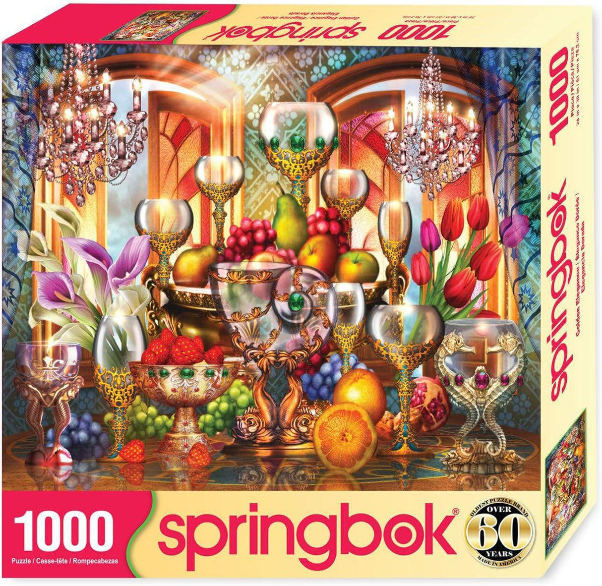 Springbok Golden Elegance 1000 Piece Jigsaw Puzzle