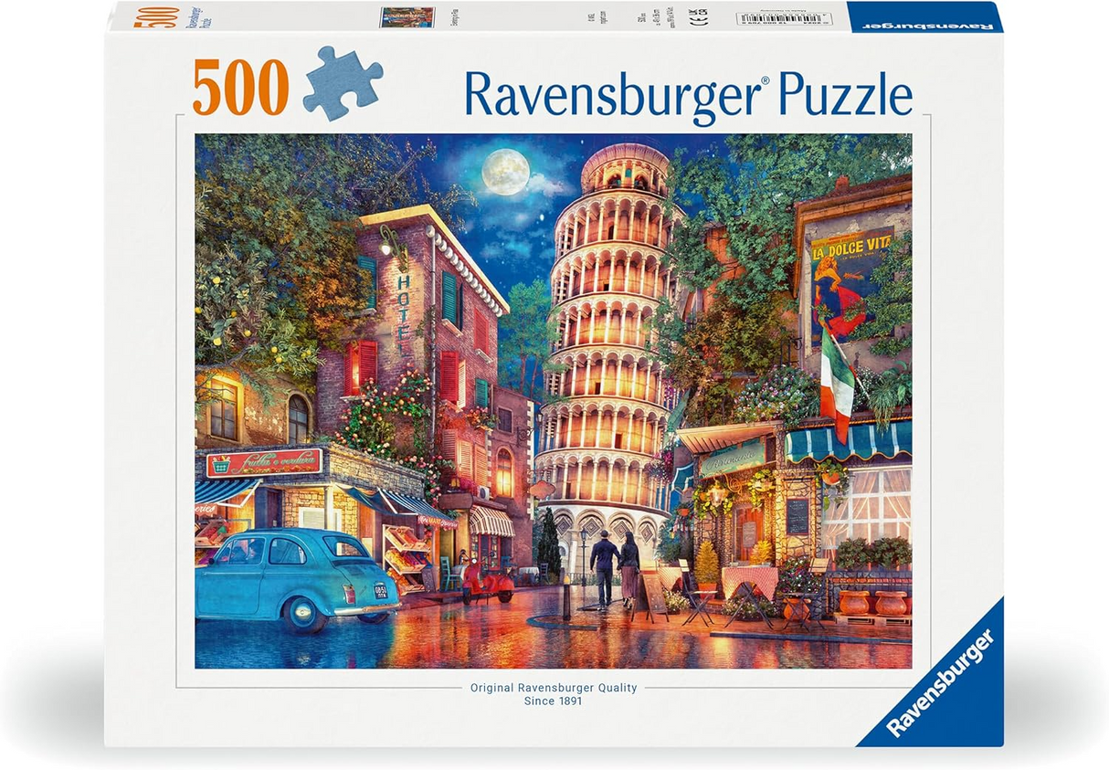 Ravensburger Streets of Pisa 500 Pc Puzzle