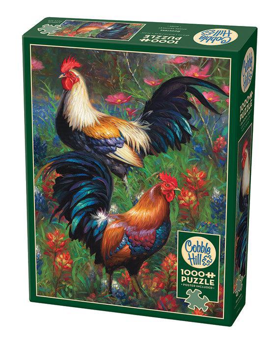 Cobble Hill Roosters 1000 Piece