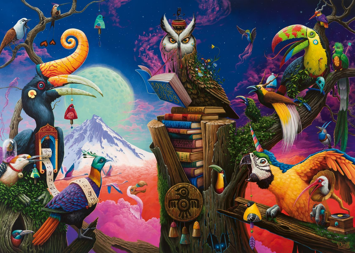 Ravensburger Dulk: Songs of Extinct Birds 1000 pc Puzzle