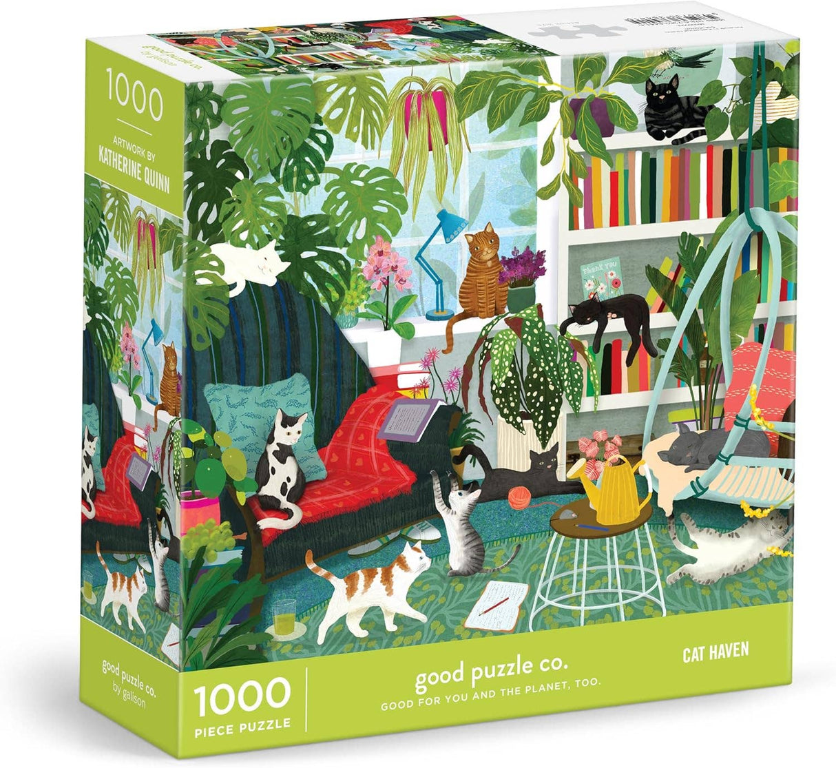 Galison - Cat Haven 1000 Piece Puzzle
