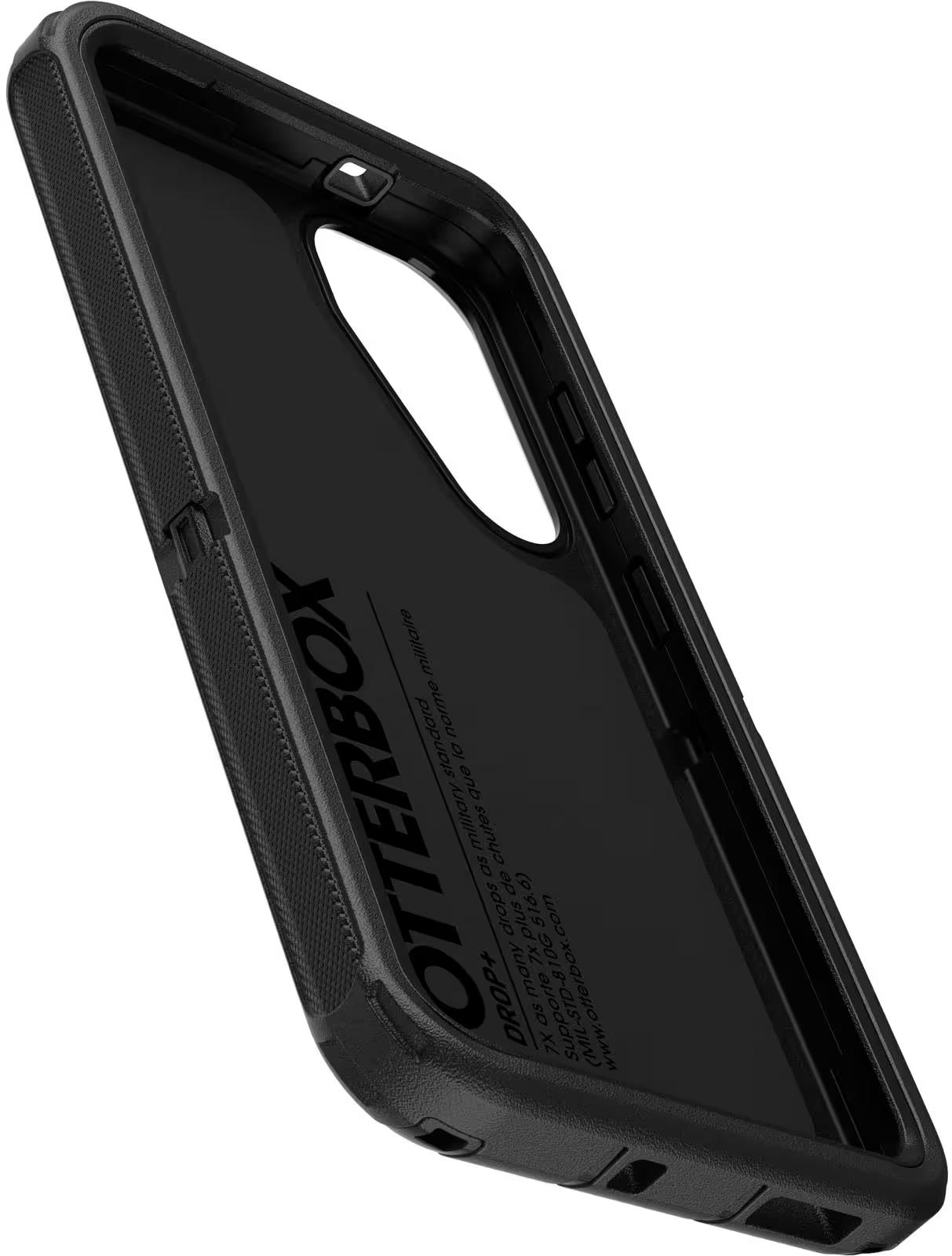 OtterBox - Defender Series Pro Hard Shell for Samsung Galaxy S25 - Black