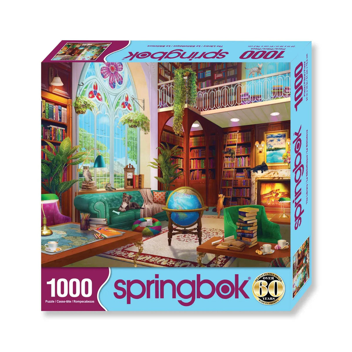 Springbok The Library 500 Piece Jigsaw Puzzle