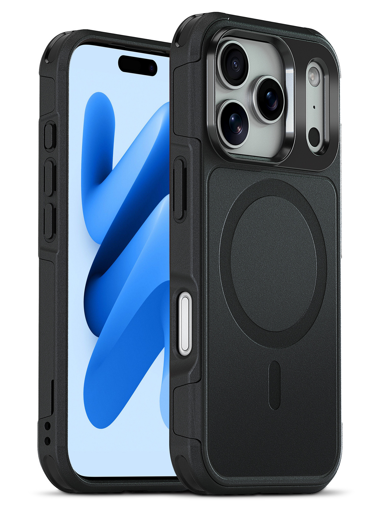 xBase iPhone 17 Pro - ProTech Dual Layer MagSafe Compatible- Rugged Armor Protective Case - Black