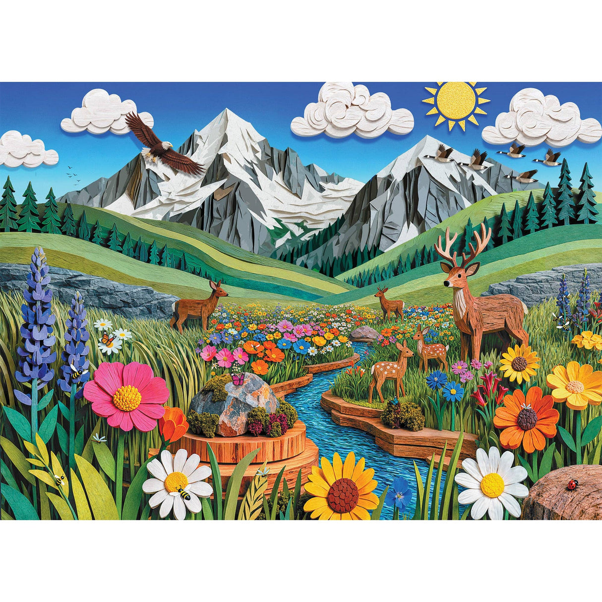 Final Piece Puzzles - No. 25 - Alpine Meadow