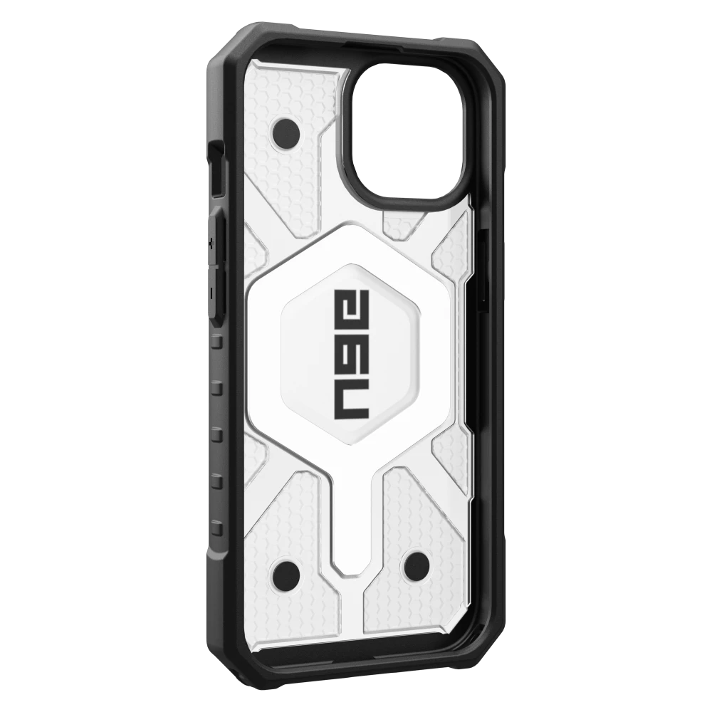 Urban Armor Gear (UAG) - Pathfinder MagSafe Case for Apple iPhone 15 - Ice