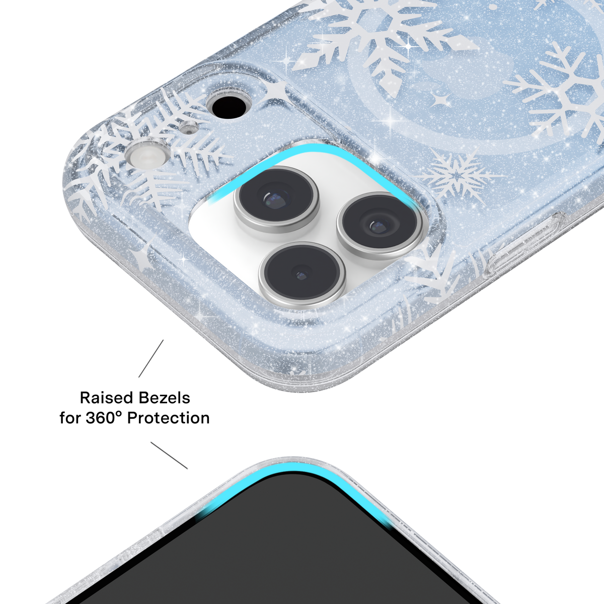 VELVET CAVIAR - IPhone 17 Pro MagSafe Case - Snow Angel Glitter