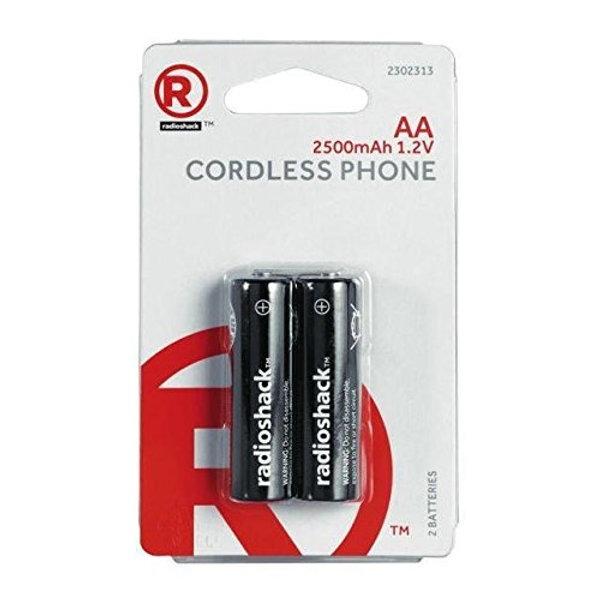 1.2V/2500MAH AA NI-MH BATTERIES (2-PACK)