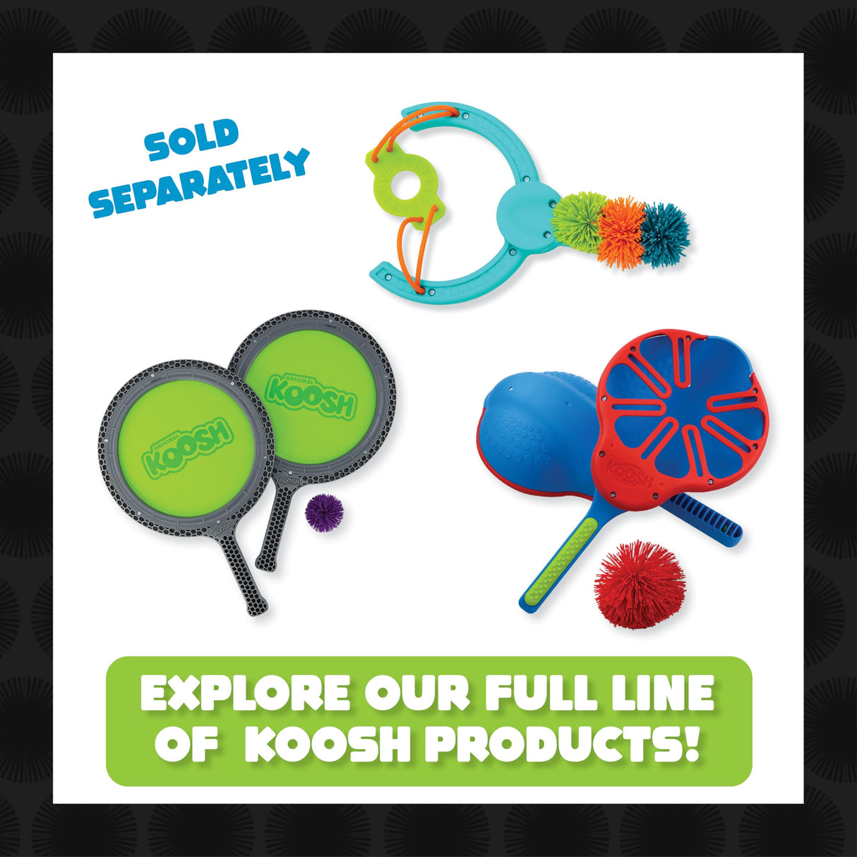 Koosh Balls 3 inch, Assorted Colors - Kids Outdoor Toys, Beach Toys, Kids Games, Outdoor Games for Adults and Family, Outdoor Games for Kids, Kids Toys, Fidget Toys for Kids, Ages 3+