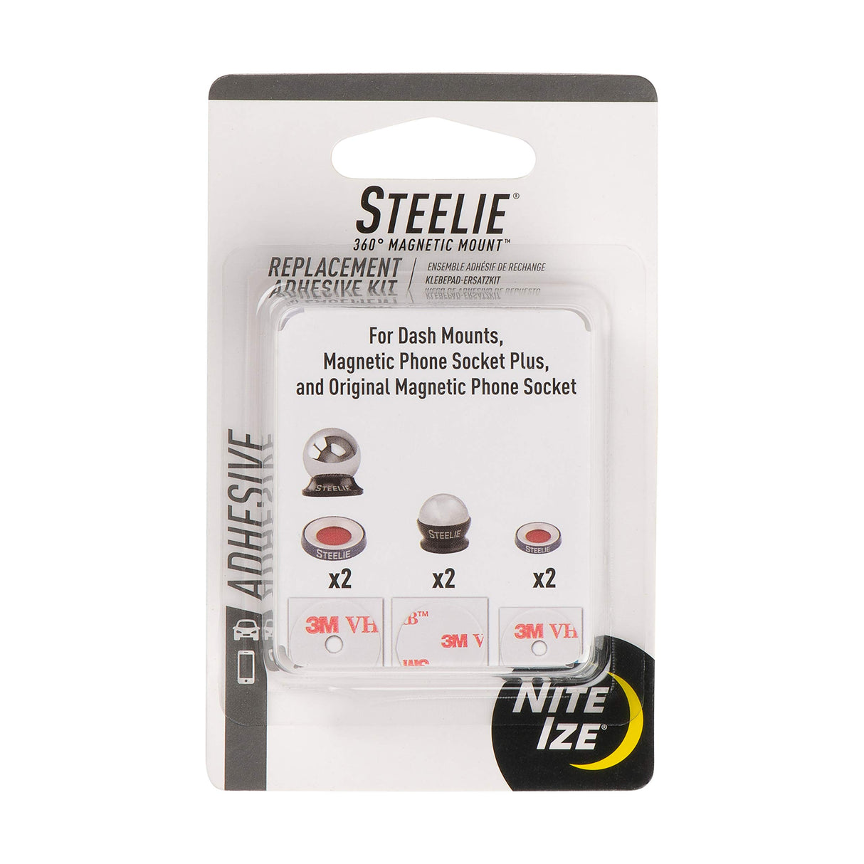 STEELIE MOUNT ADHESIVE REPLACEMENT KIT