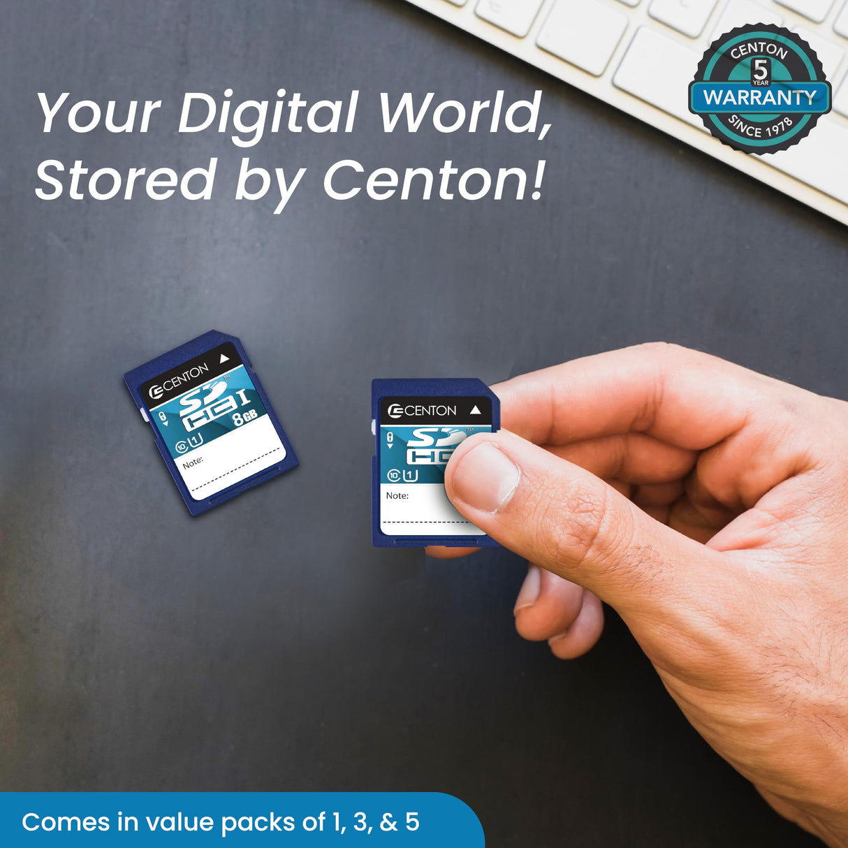 Centon Electronics Flash Memory Card (S1-SDHU1-32G)