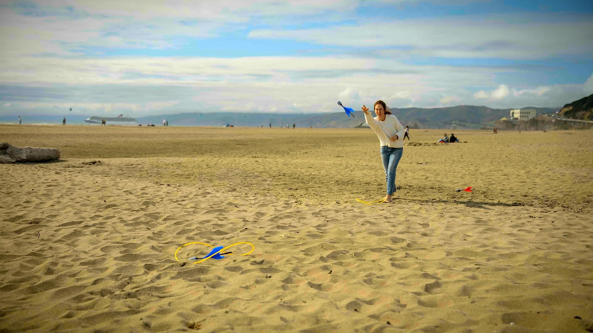 University Games, Lawn Darts Game, Classic Toss Game & Backyard Party Toy for Families, Indoor & Outdoor Use