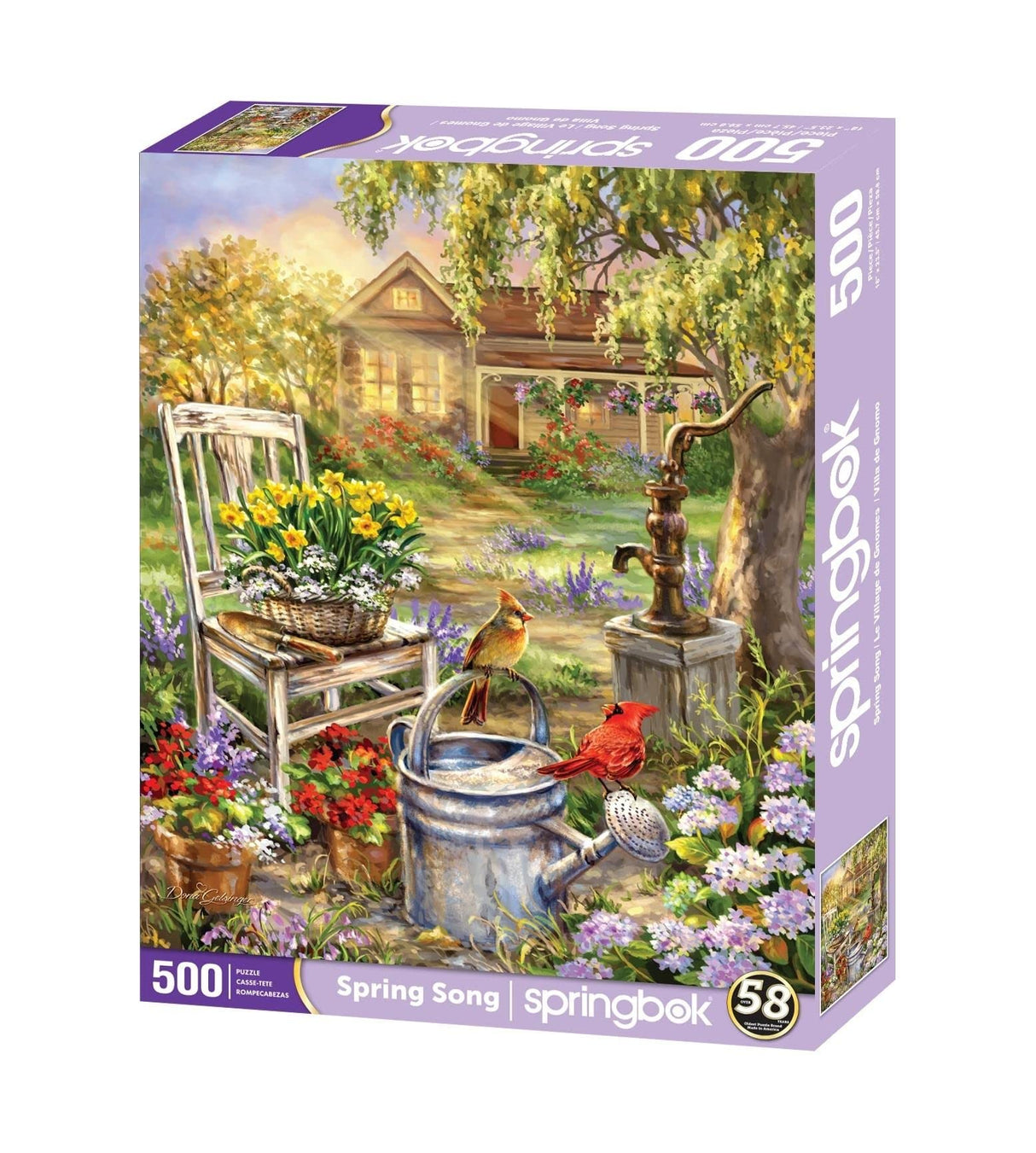 Springbok 500 Piece Jigsaw Puzzle Spring Song