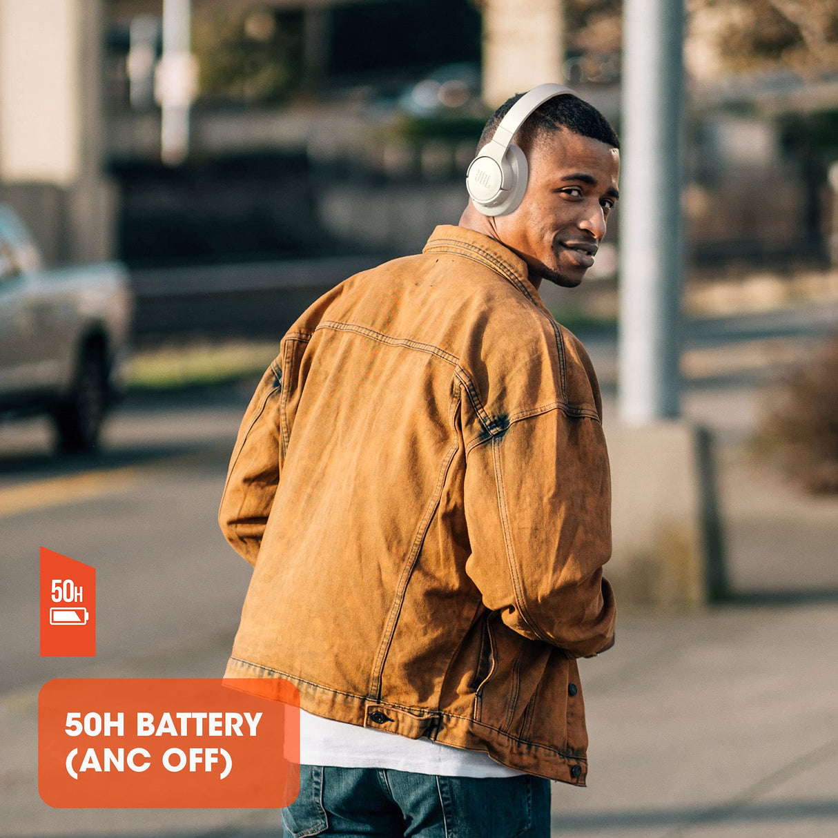 JBL - TUNE 760NC WIRELESS OVER EAR BLUETOOTH HEADPHONES - BLACK