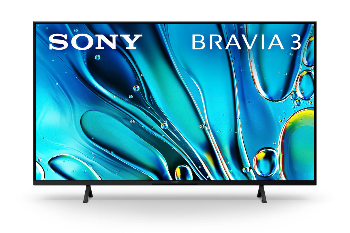 Sony 50-Inch Class 4K Ultra HD BRAVIA 3 LED Smart TV with Google TV, Dolby Vision HDR, and Exclusive Features for PlayStation®5 (K-50S30), 2024 Model