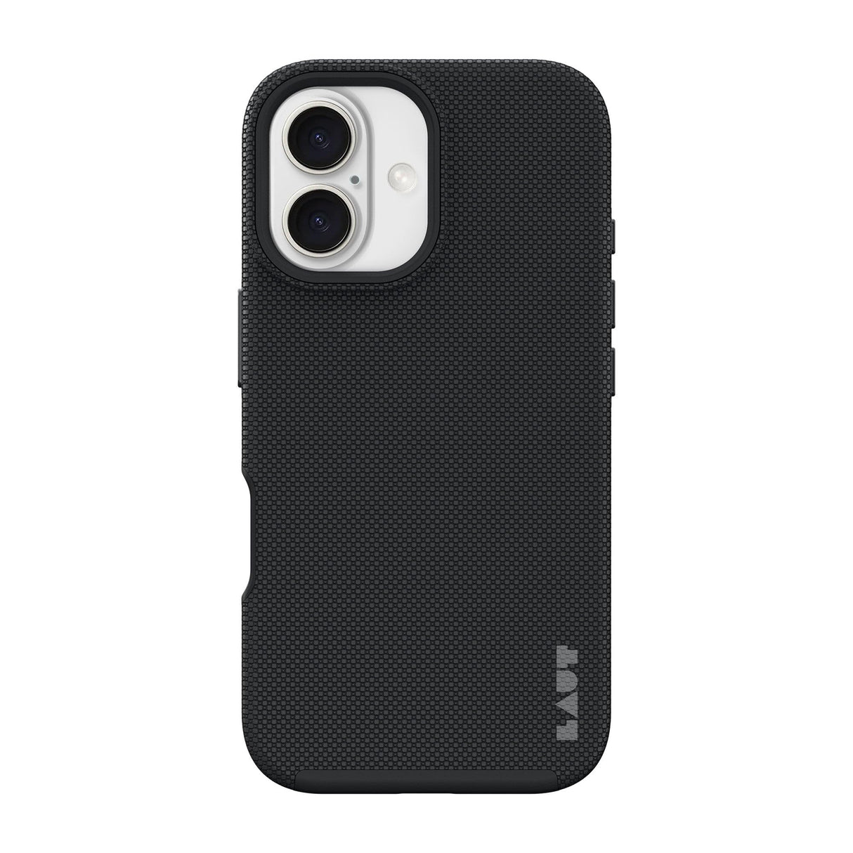 LAUT - Shield case Compatible with iPhone 16 - Black