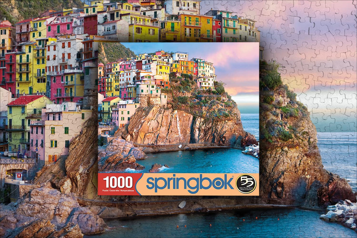 Springbok 1000 Piece Jigsaw Puzzle Cliff Hangers, Multi