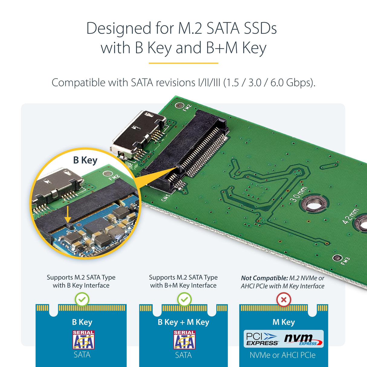 M.2 SSD ENCLOSURE USB 3.0