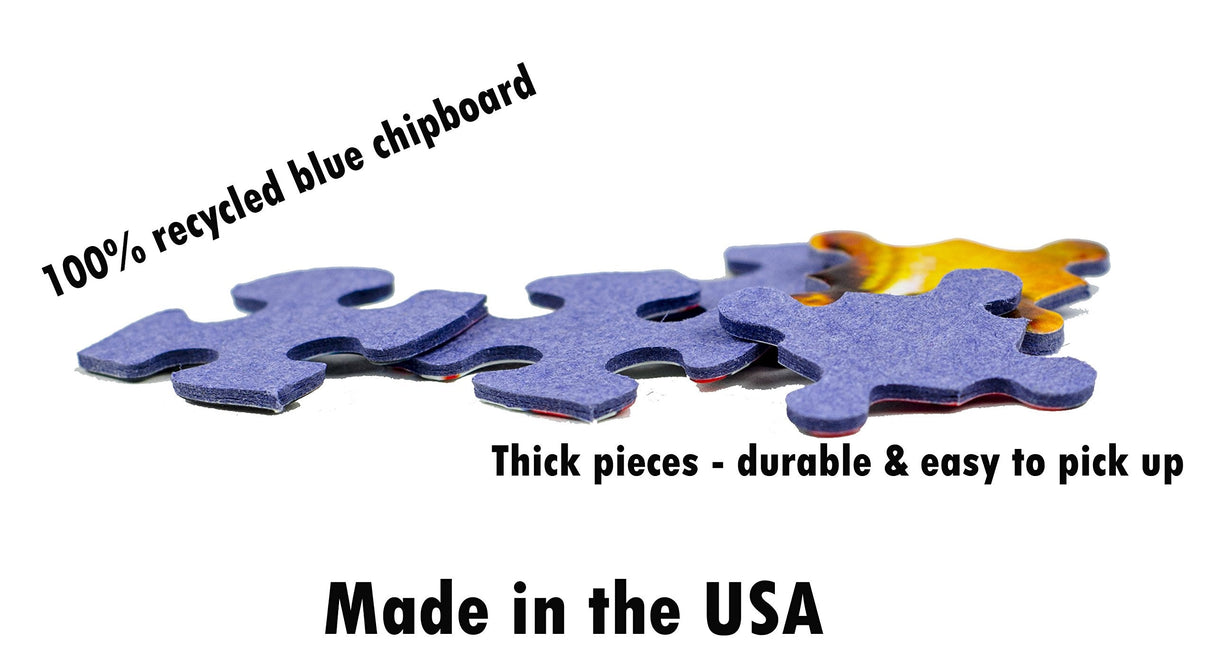 White Mountain - Fruit Basket - 1000 Piece Jigsaw Puzzle