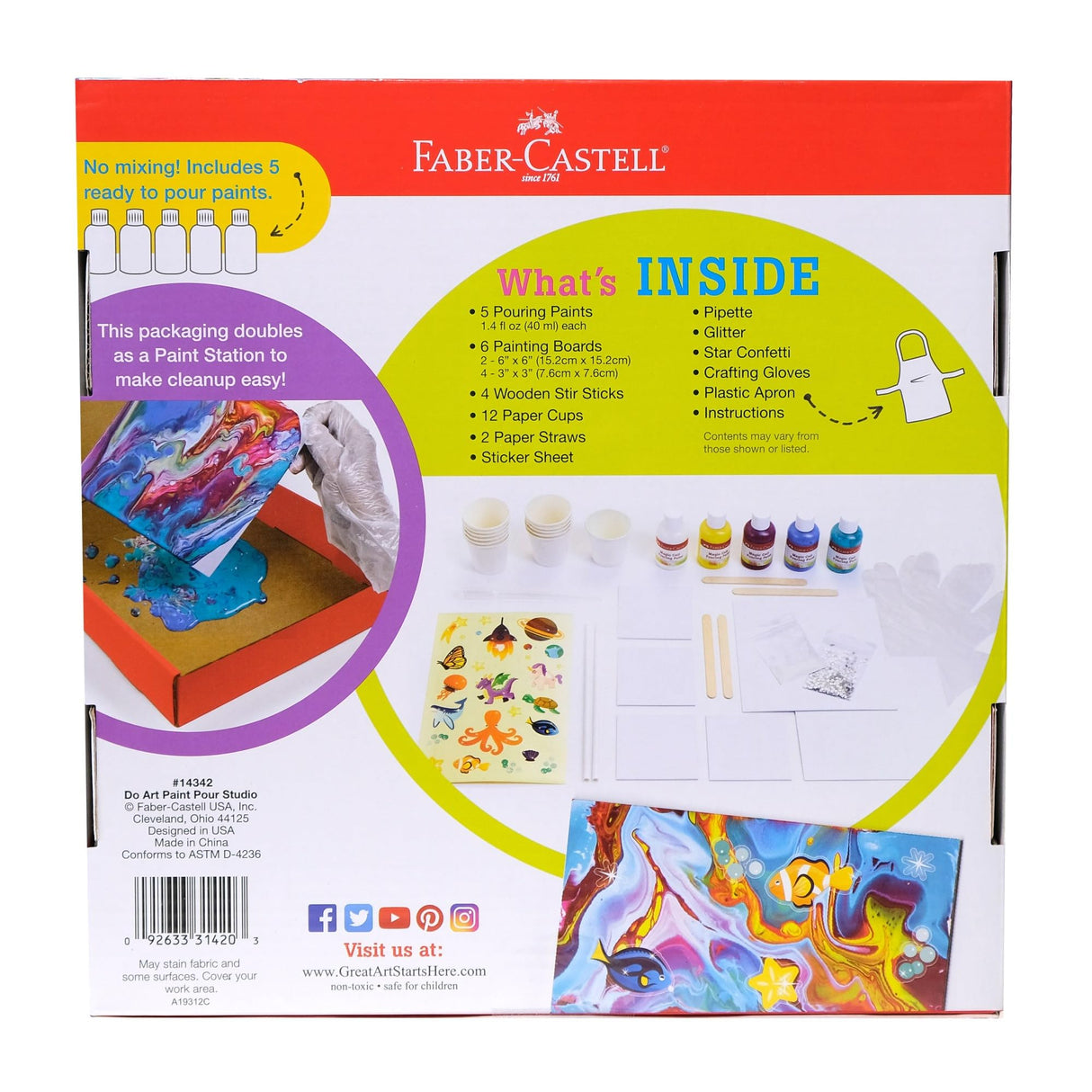 Faber-Castell Do Art Paint Pour Studio