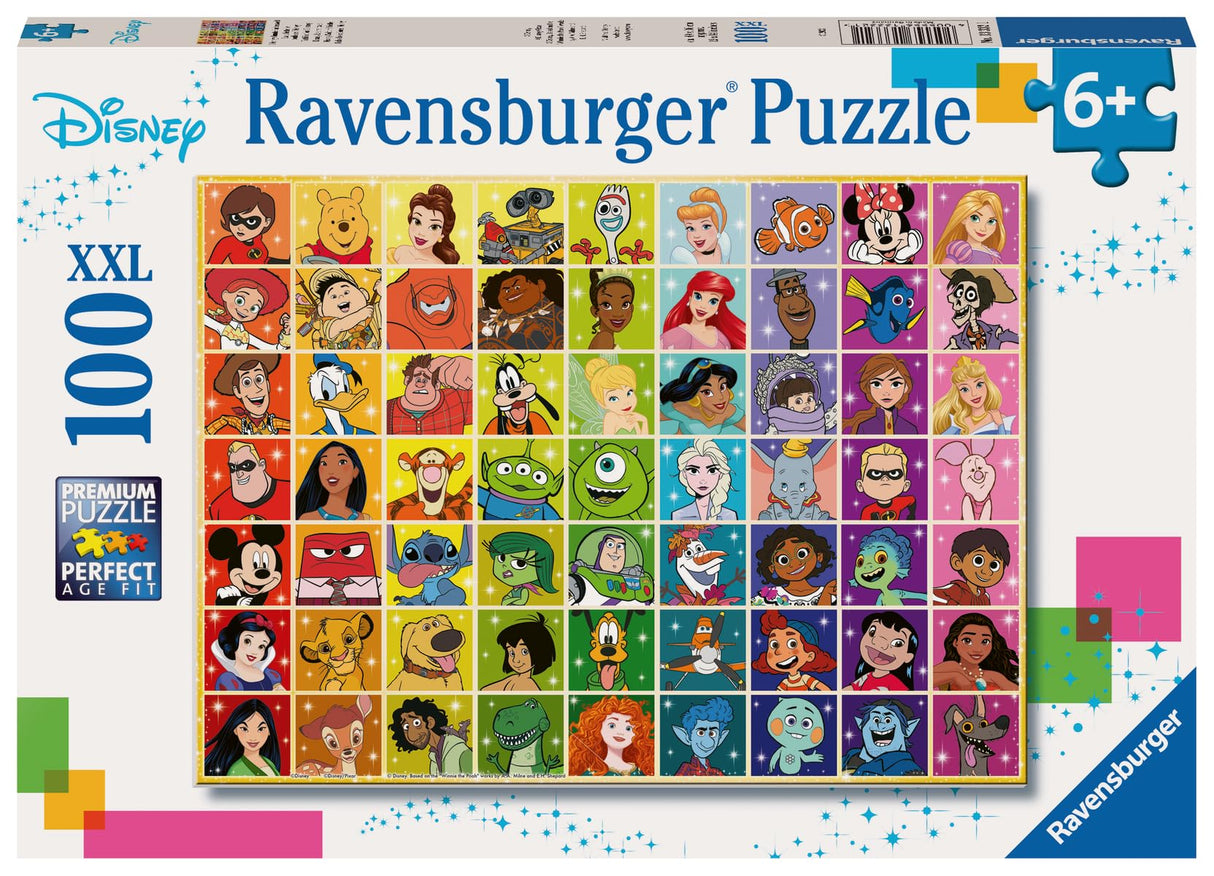 Ravensburger Disney Pixar Color Palette - 100-piece Jigsaw Puzzle for Kids