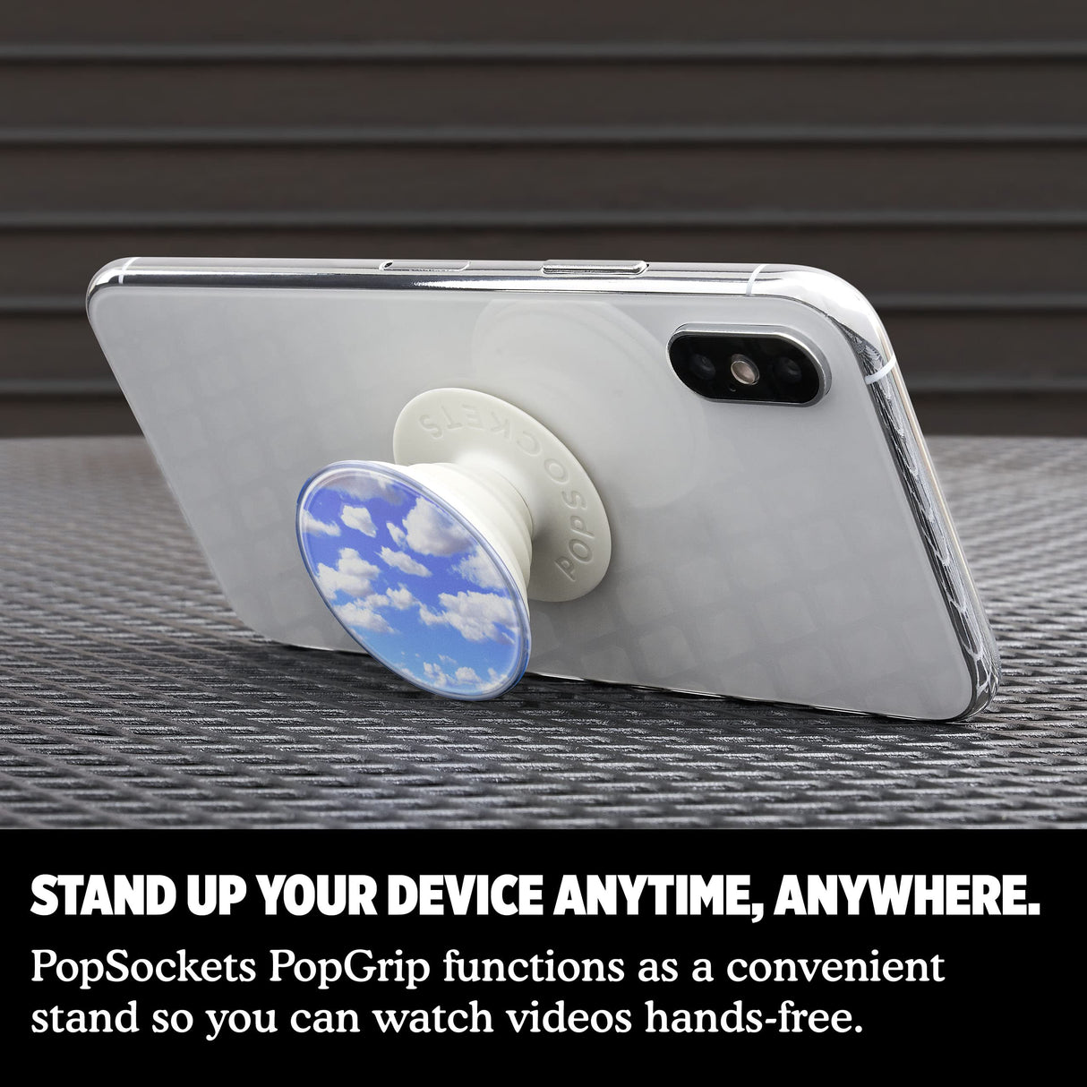 POPSOCKETS - POPGRIP PREMIUM - MIRAGE CLOUDY SKIES