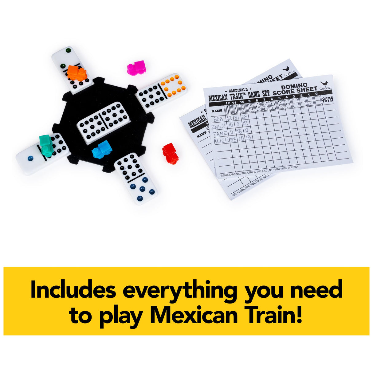 Dominoes: Mexican Train (tin)