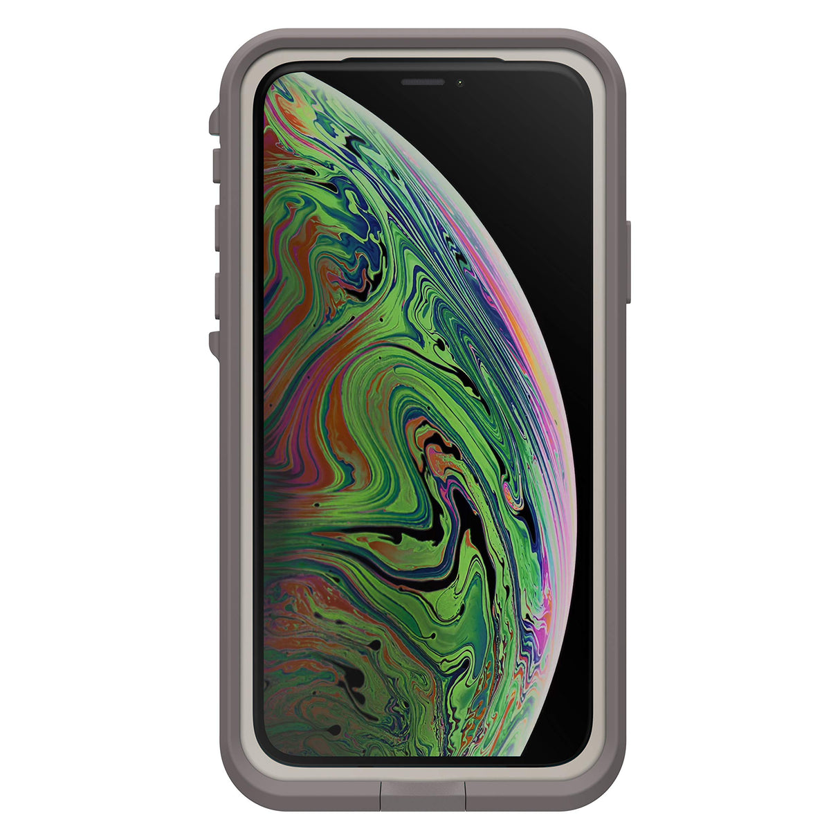 Lifeproof FRĒ SERIES Waterproof Case for iPhone Xs (ONLY) - Retail Packaging - BODY SURF (CEMENT/GARGOYLE/HAWAIIAN OCEAN)