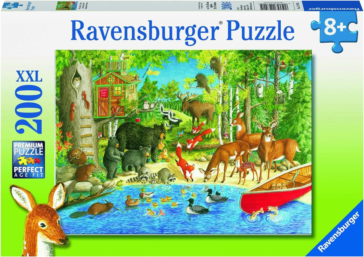 Ravensburger Woodland Friends 200 Piece Jigsaw Puzzle for Kids