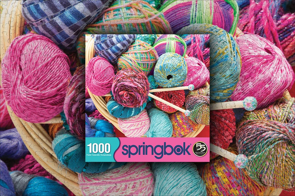 Springbok 1000 Piece Jigsaw Puzzle Knit Fit