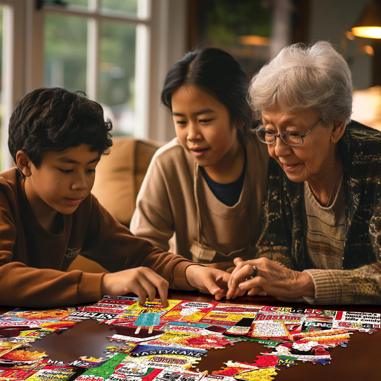 White Mountain Puzzles Things I Ate As A Kid - Collage Puzzle - 1000 Piece Jigsaw Puzzle