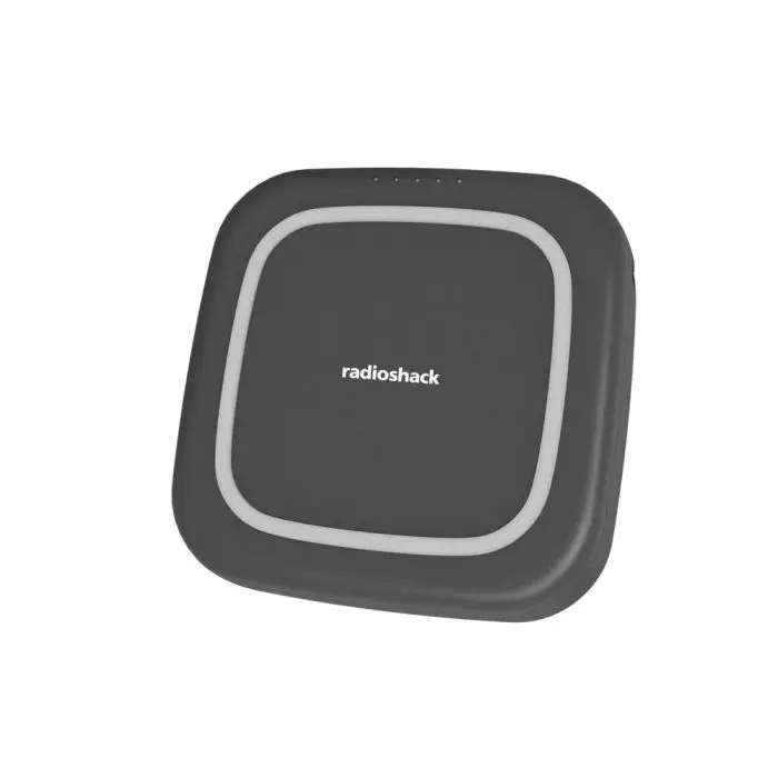RadioShack 10,000MAH Wireless Portable Charger (10W Type-C PD18W, USB QC3)