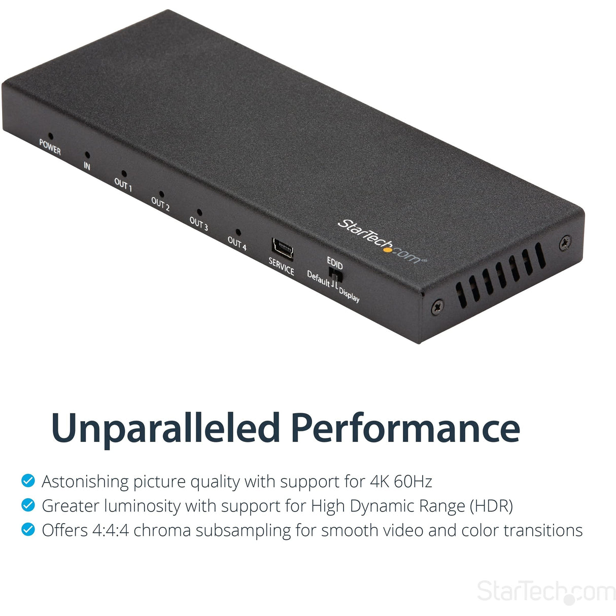 STARTECH 4 PORT HDMI SPLITTER