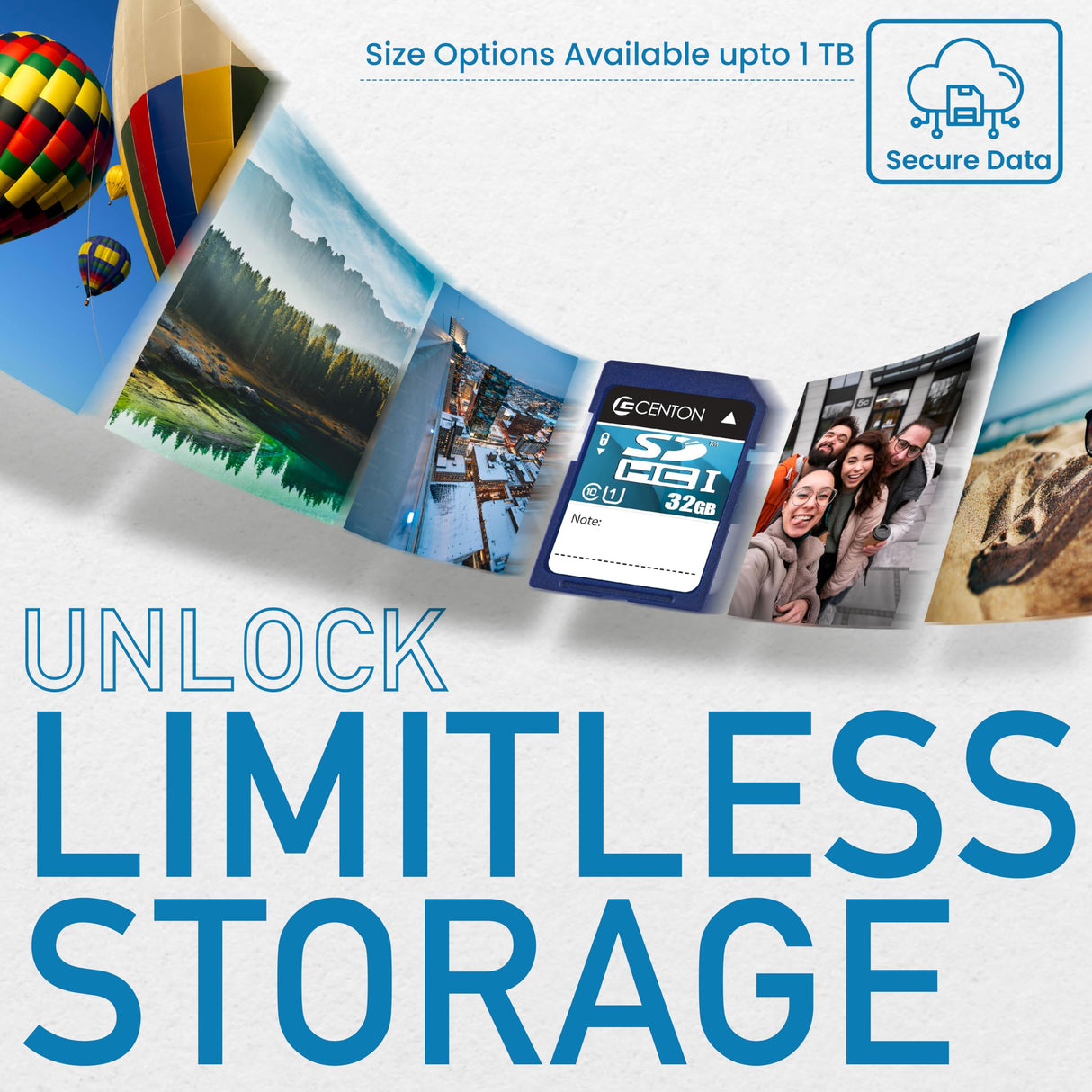 Centon Electronics Flash Memory Card (S1-SDHU1-32G)