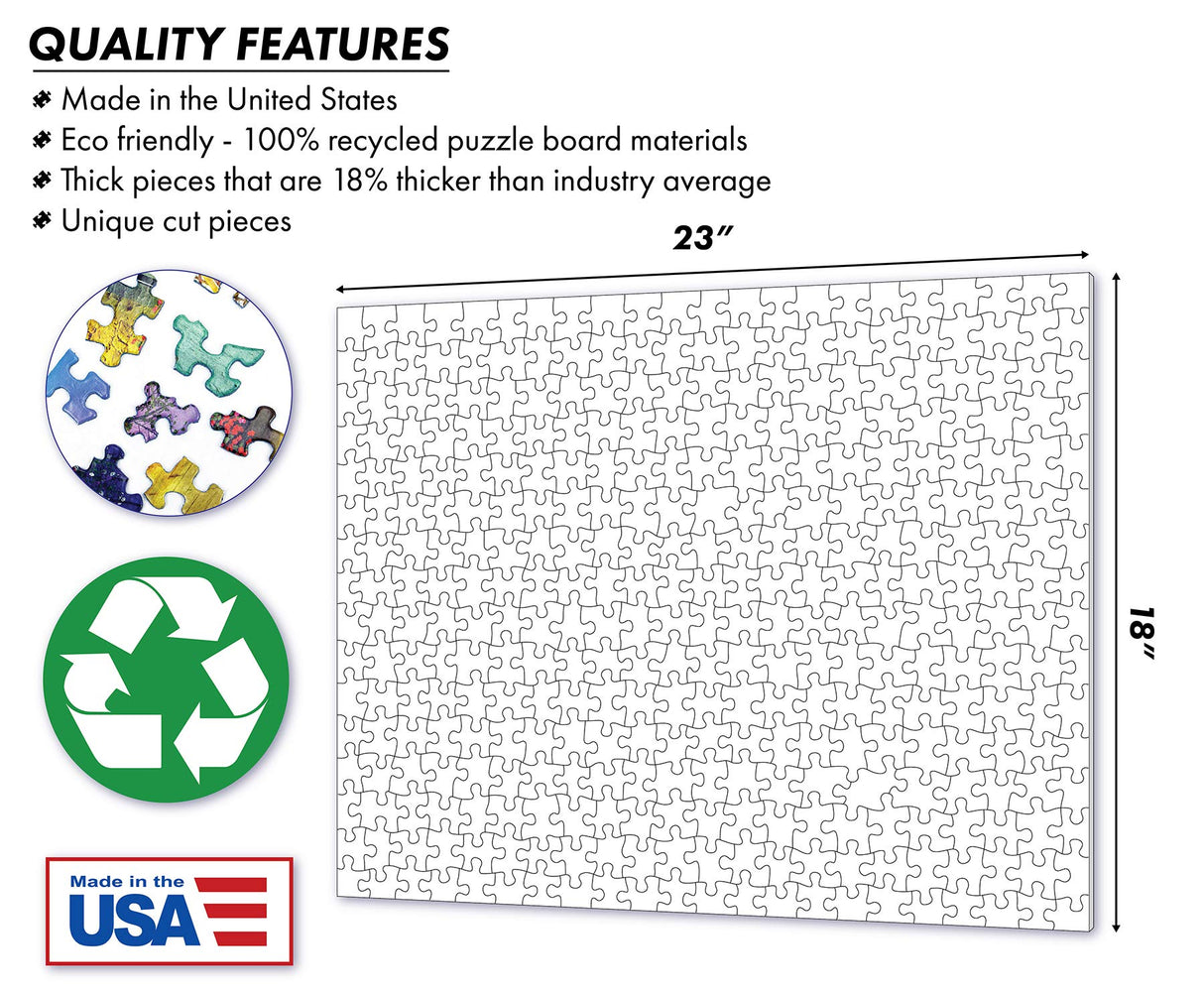 Springbok 36 Piece Jigsaw Puzzle Blue Birds