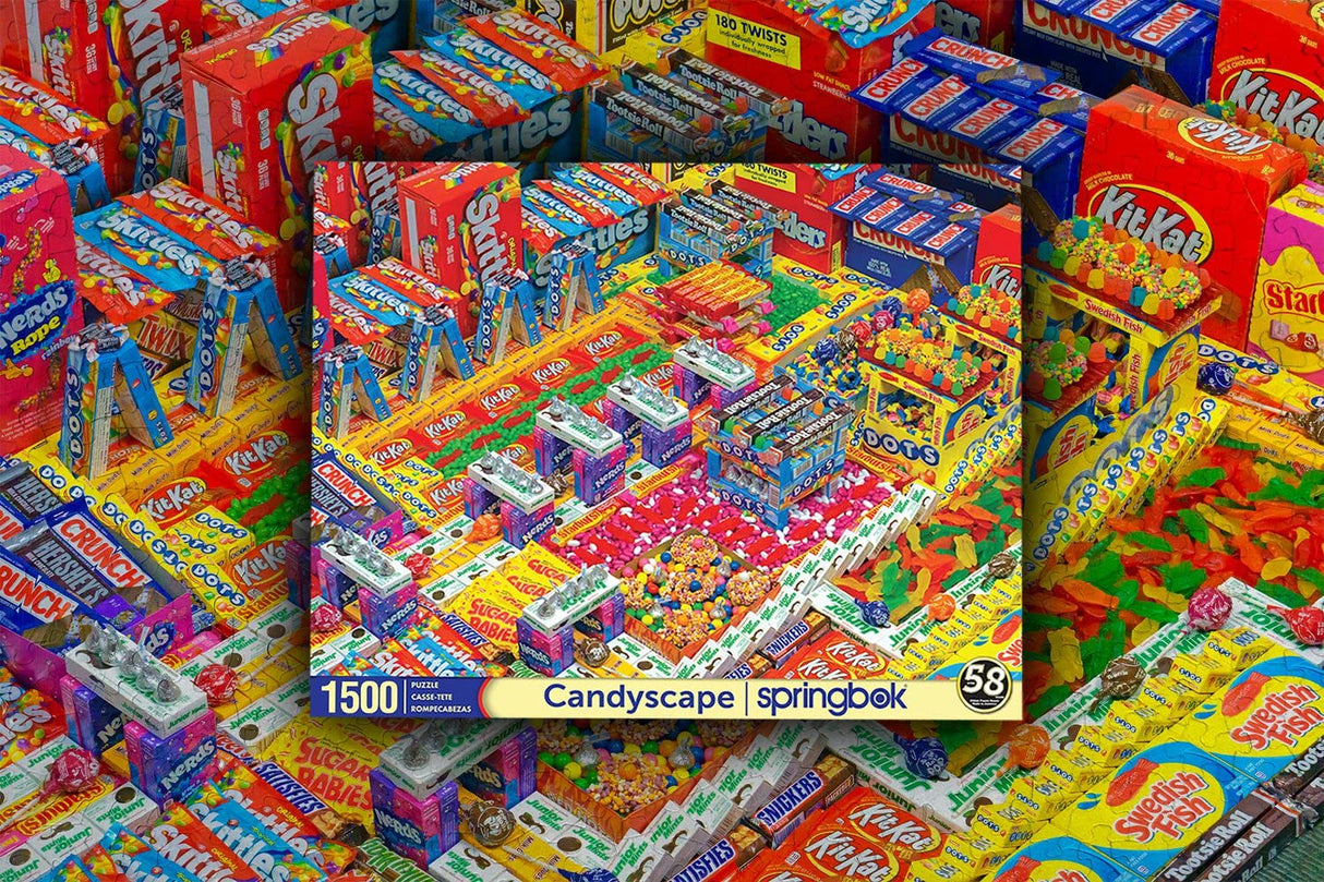 Springbok 1500 Piece Jigsaw Puzzle Candyscape
