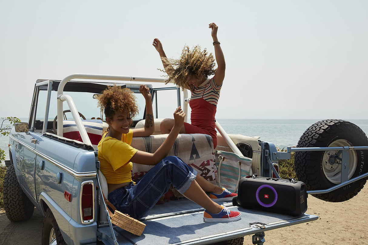 JBL - PARTY BOX ON THE GO BLUETOOTH SPEAKER - BLACK