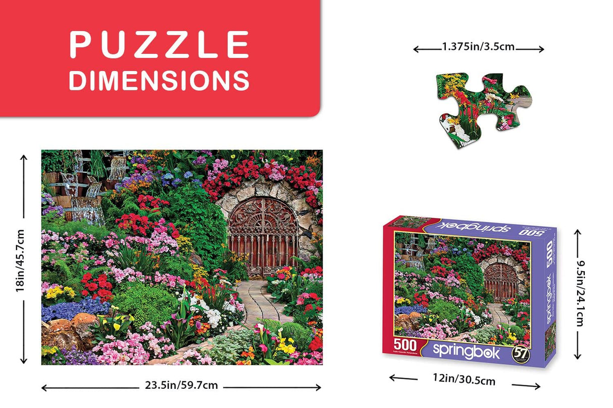 Springbok 500 Piece Jigsaw Puzzle Wine Cellar