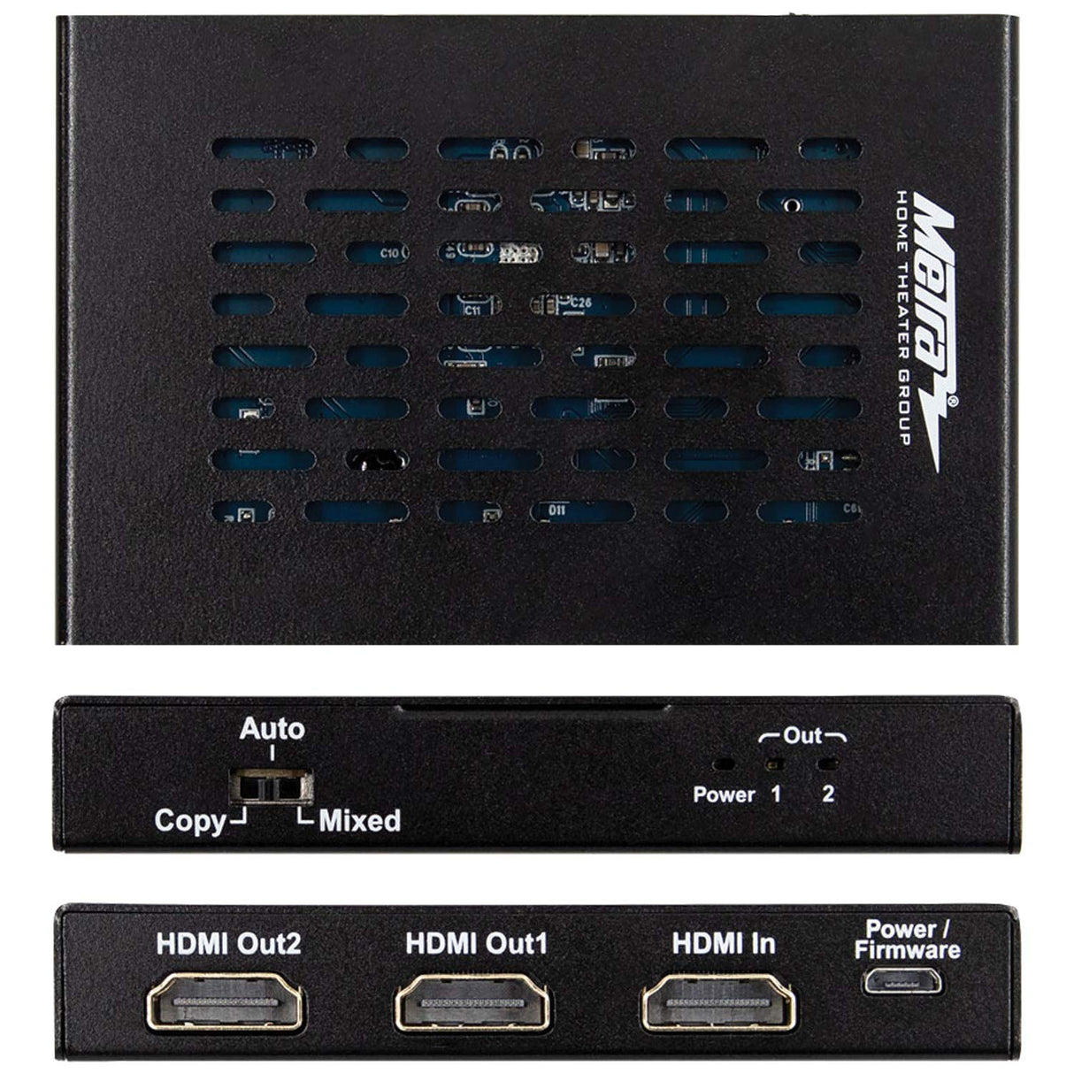 HDMI SPLITTER WITH 1 IN/2OUT