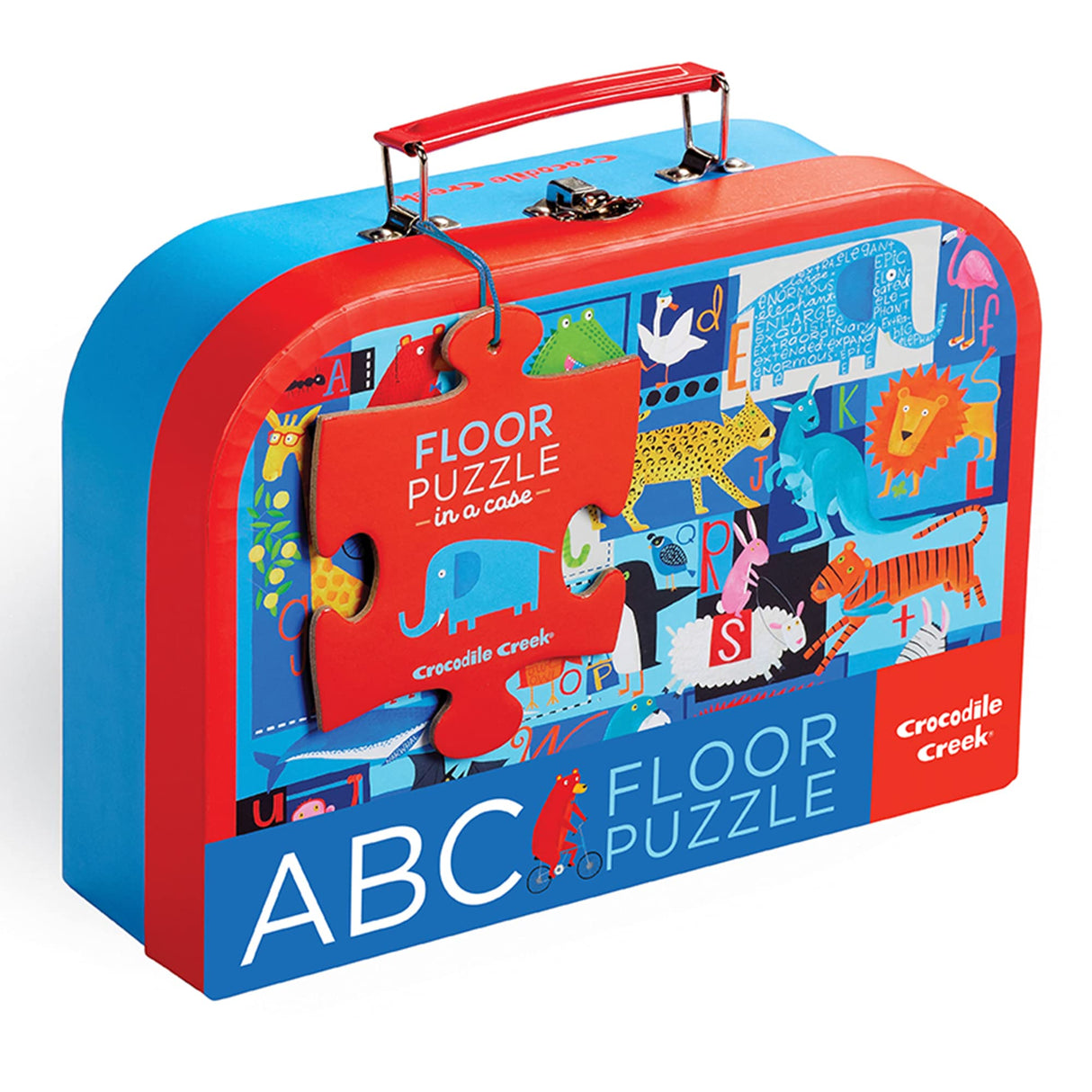 Crocodile Creek 24 Piece Floor Puzzle/Animal ABC